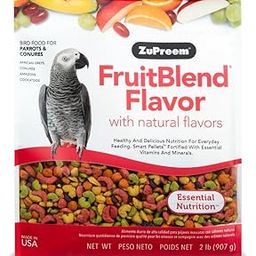 ZuPreem Fruitblend Flavor With Natural Flavors Avian Diets Medium & Adult Large Bird Food Pellet - 907 Gm-16