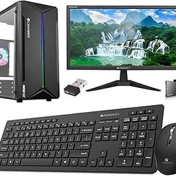 PowerDesk Desktop Computer Set, i7 4th Gen,256 GB SSD/16gb ram, 1 TB HDD, 22" HD LED Monitor, Wireless Keyboard & Mouse, WiFi, Windows 10, MS Office (16-256-1TB)-image-11