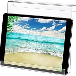 AAIGLOBALTreadmill Book Holder, Clear Acrylic Reading Rack for Treadmill Tablet Rack Universal Holder, for Tablet Magazines Books for Gym Exercising(9 x 8 x 1.5 Inches)-26