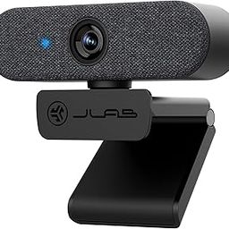 JLab Epic Cam USB HD Webcam, Black with Optional White Face Plate, Full 2k/30 FPS, 5 Megapixels, Auto-Focus, Dual Omni-Directional Microphones, Adjustable Zoom and Exposure Levels-26