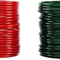GLASS EMPIRE GLASS BANGLE SET FOR GIRLS OR WOMEN (PACK OF 48)-picture-10