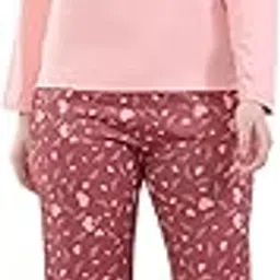 monte carlo Women’s Printed Lower Set | Regular Fit | Full Sleeve | Round Neck | Pull-On Closure | Winter Set for Women-picture-29