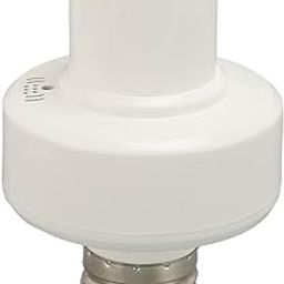 Wireless Light Socket - Bulb Base Adapter with Smart Remote Control Lamp Holder for E27 E26 Head - AC110V-14