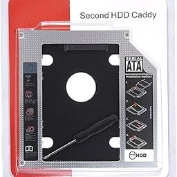 3MJ- Optical Bay 2nd Hard Drive Caddy, 9.5 mm CD/DVD Drive Slot for SSD and HDD.-image-6