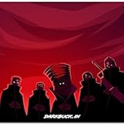 DarkBuck Large Extended Anime Laptop Desktop PC Gaming Long Mousepads Rubber Base with- Anti Skid (595MM x 290MM x 3MM) (LMP-AKATEAM)-25