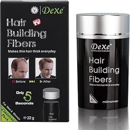 Dexe Easy To Use Lose Hair Building Fibres Dark Brown Colour 22 G-53