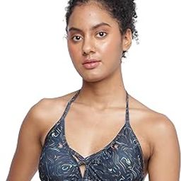 Kalpati Reef Halter Neck Padded Swimwear Bikini Bra for Women for Beach wear-picture-24