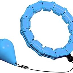 SECRET DESIRE Creations Weighted Hoop Sports for Women and Beginners Weighted Loss 13 Detachable Links Blue-image-2