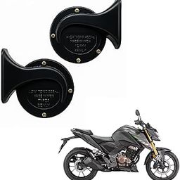 Premium Dual Wind Tone Horn for CB300F Flex-Fuel & Other Bikes & Cars | Loud Sound | 12V Electric Horn Set-image-68