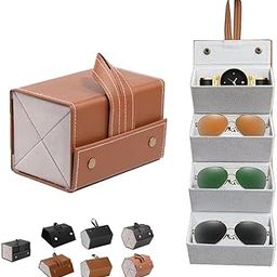 Sunglasses Organizer Case, Multi Sunglass Travel Case,Glasses Organizer with3/4/5/6 Slots,Travel Sunglasses rganizer-image-64
