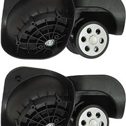 ™ Luggage Wheels Travel Suitcase Caster Wheels for Luggage Box Travel Suitcase Black|Travel | Luggage-image-56