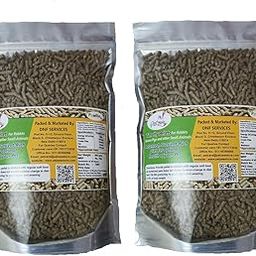 Timothy Pellets Premium Nutritious Diet Suitable for All Types Rabbit, Guinea Pig, Nutritionist Choice (950gm) (Pack of 2)-image-96
