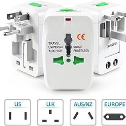 Technotech Universal for Travel Charger Adapter Plug - (White)-44