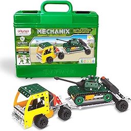 Mechanix Battle Station Transporter Smart Bag STEM Toy, Building and Construction Based Activity Game for Kids Age 8+ Years-20