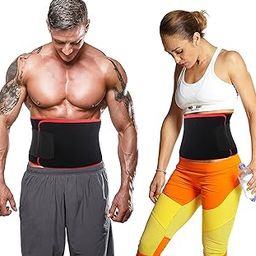 Sweat Waist Trimmer Fat Burner Body Slimming Belt XXXL-image-4