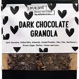 LoveArth - Dark Chocolate Granola | Granola for Breakfast | Chocolate Granola 250 Grams-image-9