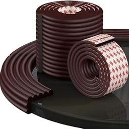 POPSHY Foam Strip for Flat Edge Protector Flat Edge Guard Safety Strip Child Proof Corner Guard Child Protector for Safety in Floor Table Protection Strip Protector (2 Meter) (Brown)-image-85
