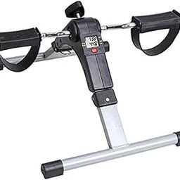 KIYO Mini Cycle Pedal Exerciser with Adjustable Resistance and Digital Display - Suitable for Light Exercise of Legs & Arms, and Physiotherapy at Home-7