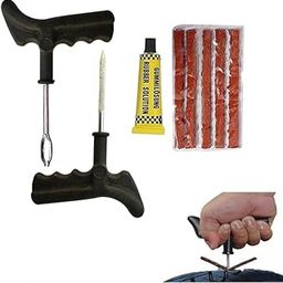 GadiBike Bike Universal Puncture Repair Kit with Rubberized Anti-Slip Hand Tools for Better Grip, Cars and Bike, Tubeless Tyre Repair KitCompatible with RE Hunter 350-picture-23