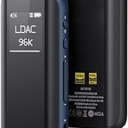 FiiO BTR15 Headphone Amps Bluetooth 5.1 Receiver High Resolution 384K/32Bit Native DSD256 USB DAC Supports LDAC/aptX HD/MQA for Smartphones/PC/Car/Home Audio (Blue)-11