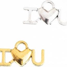 I Love You Alloy Charm | Size-17mm-image-23