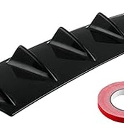 CALANDIS™ Style Universal Rear Bumper Lip Diffuser Gloss Black ABS 5 fin | Body Kits | Exterior | Car & Truck Parts | Parts & Accessories-image-21