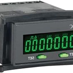 GIC Make 110-240V Digital Hour Meter/Counter with relay output (Cat No: Z2221N0G2FT00)-26