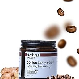 Dabas Organic Coffee Body Scrub for Tan Removal | Creamy Body Scrub for Dry Skin | Exfoliating Scrub for Body for Women-100G-image-50