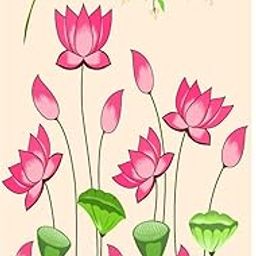 Talambralu Pink Parrot Design Backdrop Cloth for All Events/Festivals and Household Celebrations/Class Design Best Suited for Baby Shower Events & Baby Naming Ceremony 5 Feet Width * 8 feet Height-image-85