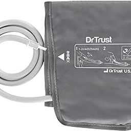 Dr Trust USA Upper Arm BP Monitor Cuff Size of 22-42 cm For Blood Pressure Measurements, Durable, Soft & Comfortable BP Machine Cuff– 129-28