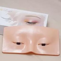 Rsentera Eye Makeup Practice Face Board Mannequin | Silicon Eye practice dummy | Perfect for Makeup Artists | Pack of 1-23