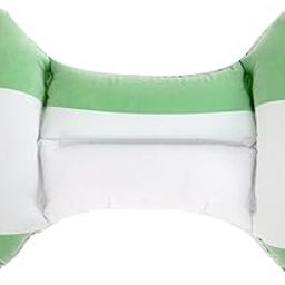 CALANDIS™ Back Support Pillow Portable Waist Cushion for Business Trip Home Use Office Green | Travel Pillows | Travel Accessories-image-30