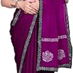 Women's Ready to Wear Lycra Hot Fix Work Saree Hot Fix RTW-New-picture-18