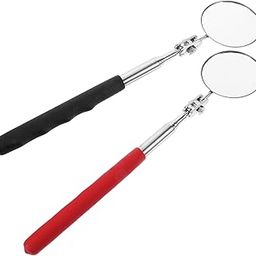 CANIGHT 2pcs Telescopic Welding Chassis Inspection Mirror Foldable Reflector for Automotive Maintenance and Vehicle Condition Checking-image-47