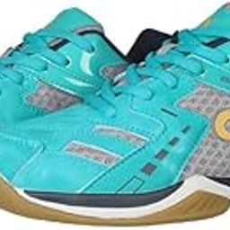 Aggressive 517 Badminton Shoes | Ideal for Indoor Games (Badminton, Tennis, Volleyball, Squash) | Lightweight | Super Stable | Hi-Comfy Badminton Shoe (UK 7.5)-image-78