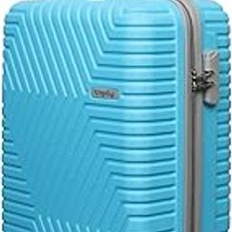 Polypropylene 360 Degree Hard-Sided Cabin Luggage Small 20 inch | 55cm | 8 Wheels Small Trolley Bag for Travel | Lightweight Bag with Combination Lock | Suitcase (Sky Blue)-image-46