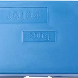 EXCEART Metal Mass Set Labs Mass Hanger Weights Calibration Scientific Measurement Classroom Lab Set 10mg- 100g with Tweezers Hanger Hooks-28