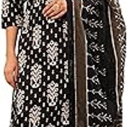 Women's Cotton Kurta Set with Palazzo Pants & Dupatta-image-42