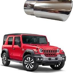Car Show Exhaust Tube Silencer Muffler Tip Pipe Suitable for Mahindra Thar Roxx-image-24