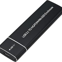 SK Laptop 10Gbps SSD Enclosure | M.2 NVMe Enclosure USB 3.1 Type-C | Aluminum External Enclosure for 2230/2242/2260/2280 M & B+M Key SSD – Tool-Free Portable Adapter for Laptop, PC, Android-image-71