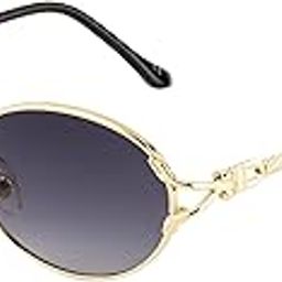 ted smith Men's Women's UV Protection Metal Round Sunglasses-picture-29