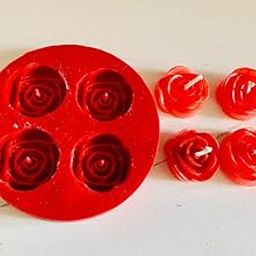 Radiance Store Silicon tealight Rose Candle Mould, Candle Moulds 6 gm Weight of Each Candle and 4 Cavity Silicone Moulds-image-52