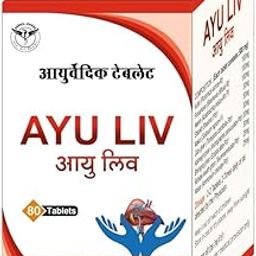 Ayu Liv | Liver Detox | Enhancing Digestion | Boosting Circulation | Maintain Healthy Liver Function | Liver Rejuvenator | Promotes Bile Production | Liver Support Supplement | Ayurvedic Liver Detox (80 Tabs)-24