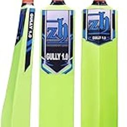 ZH Gully 1.0 Heavy Plastic Tennis Cricket Bat (Double Blade)(Green) (Size | 5)-image-28