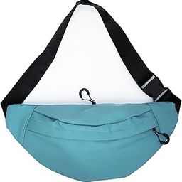Waist Bag for Men Women | Cross Body Fanny Pack Sling Bag for Hiking, Travel, Camping, Outdoor Sports, Cycling | Money Belt with Adjustable Strap (Sky Blue)-image-72