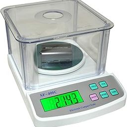 FosCadit SF-400C Electronic Digital Weighing Scale Jewellery/Lab Weighing Scale Functions Backlight Scale with Windshield Cover (Multicolor)-picture-22