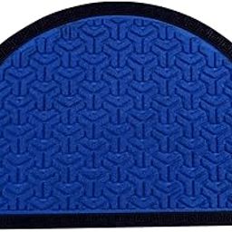 SUNNY DECOR Semicircular Door Mat for Home Bathroom Kitchen Mats for Floor Anti Slip Designer Front Doormat Thick Entryway Rug for Indoor Outdoor & Covered Door Entrances | 18X28 cm-image-91