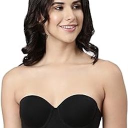 Strapless Multiway Women's Everyday Cotton T-Shirt Bra - All Day Comfort, Padded, Wired, High-Coverage - A078-image-17