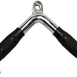 Konark V-shaped triceps handle Steel Handle/Bar Triceps pushdown bar | V Bar | Triceps Handle Cable machine attachment with Safety Lock-14