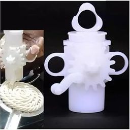 WALRUS Murukku Maker Plastic with 15 Types of Jalies namkeen Maker Rose Cookies, Idiyappam,Sev Kai murukku and Twist Murukku (Pack of 1)-image-1